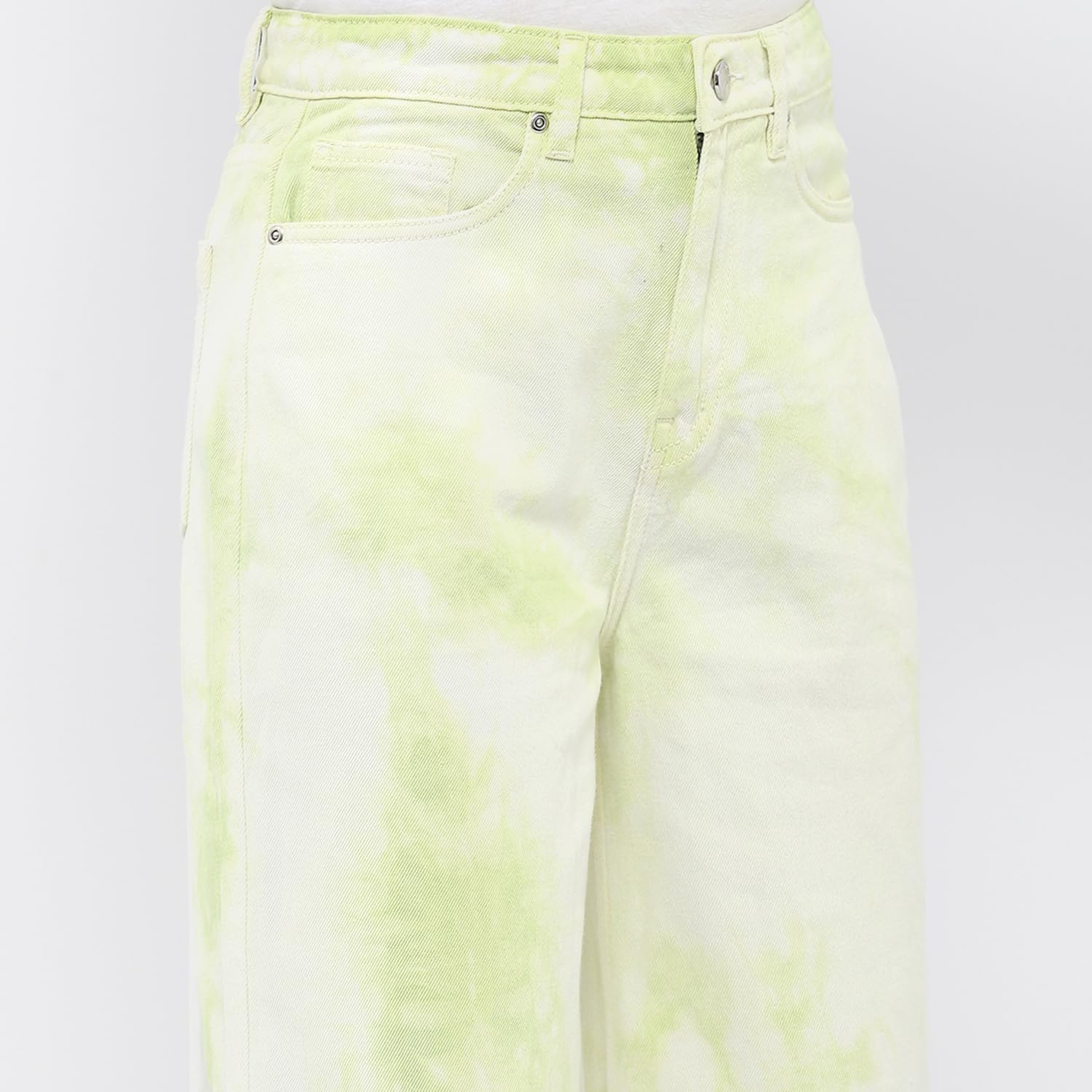 Tie-Dye Wide Leg Jeans - Image 4