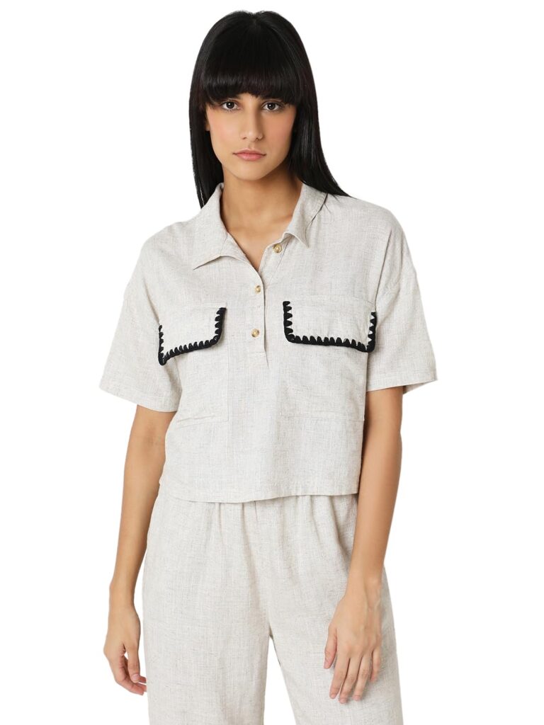 Women's Solid Regular Fit Shirt