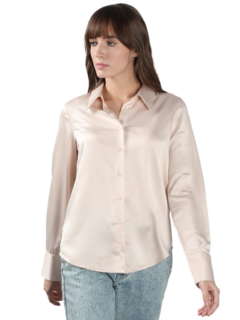 Women's Solid Regular Fit Shirt
