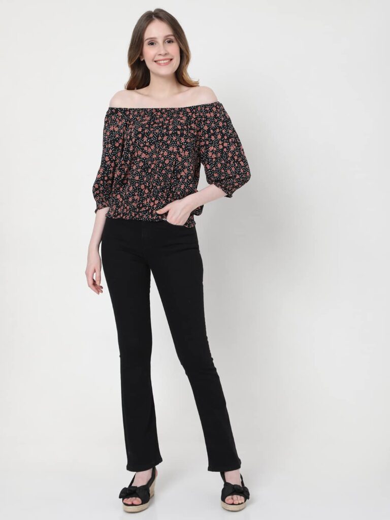 Women's Rayon Blend Regular Fit Top