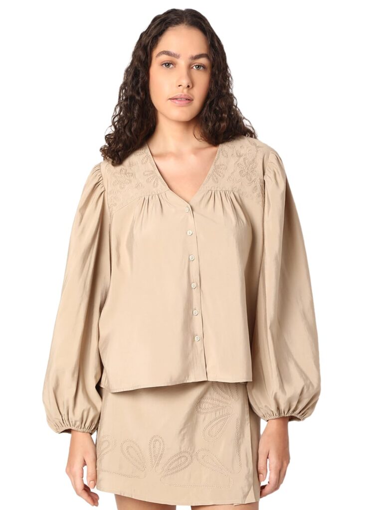 Women's Polyester Solid Relaxed Fit T-Shirt