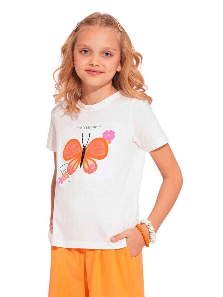 Girl's Regular Fit T-Shirt