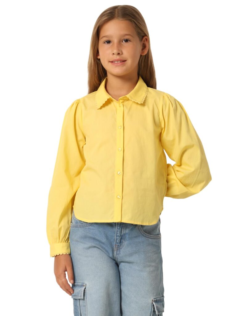 Boy's Solid Relaxed Fit Shirt