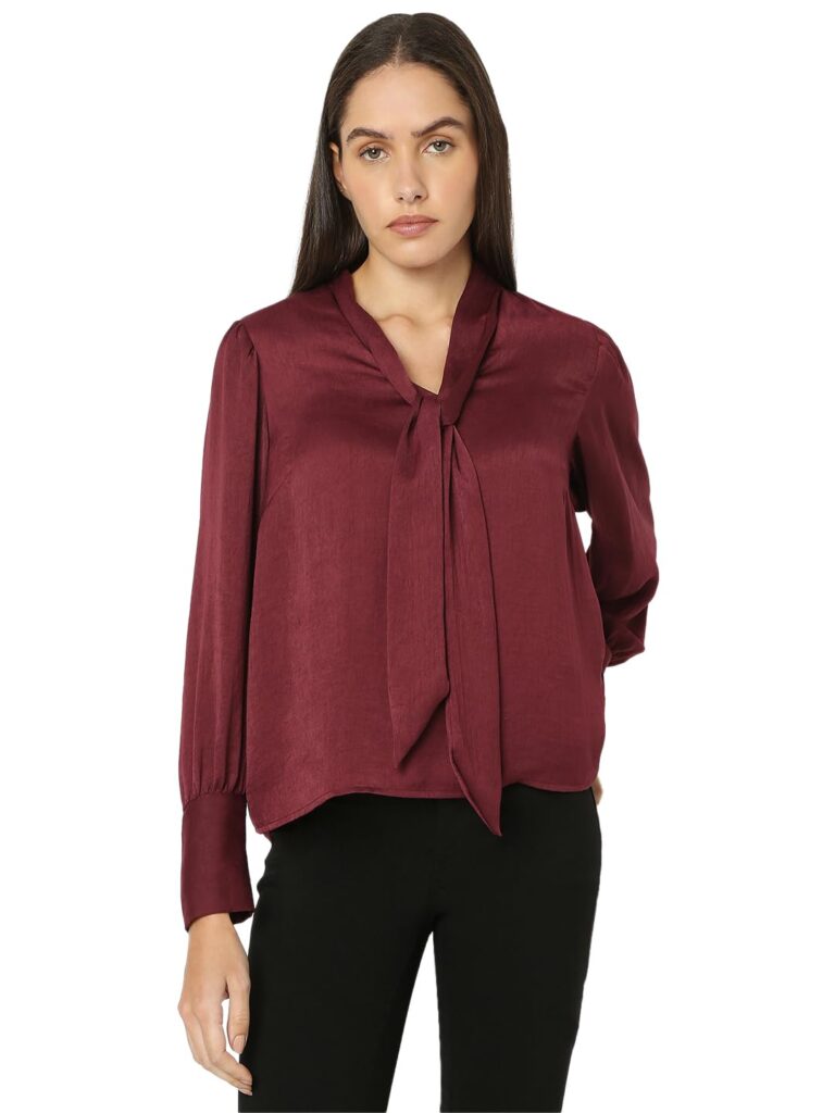 Women Polyester Solid Regular Fit T-Shirt