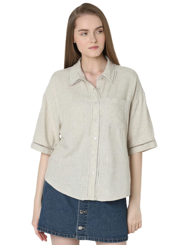 Women Opaque Printed Casual Shirt