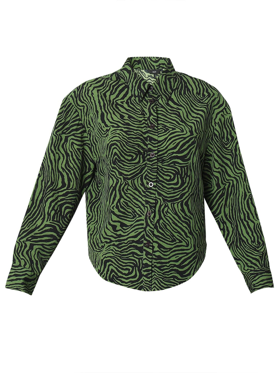 Animal Opaque Printed Spread Collar Casual Shirt - Image 7