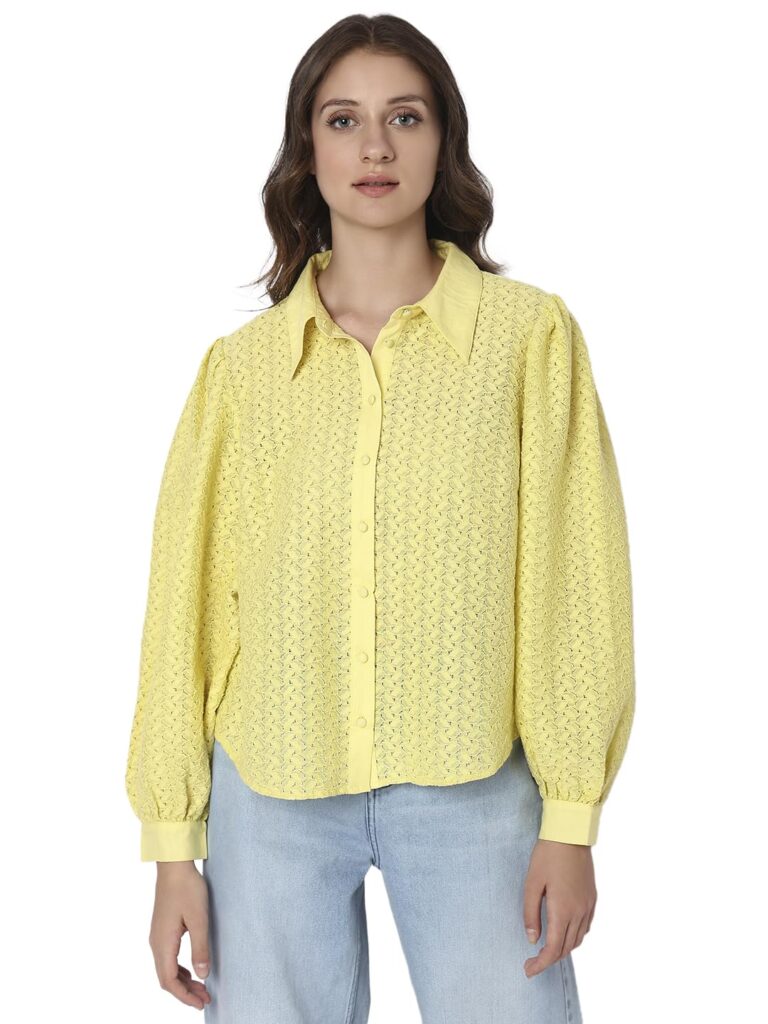 Women's Solid Regular Fit Shirt
