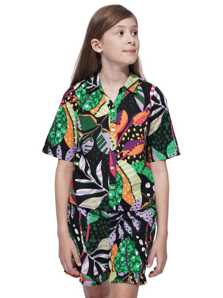 Girl's Regular Fit Shirt