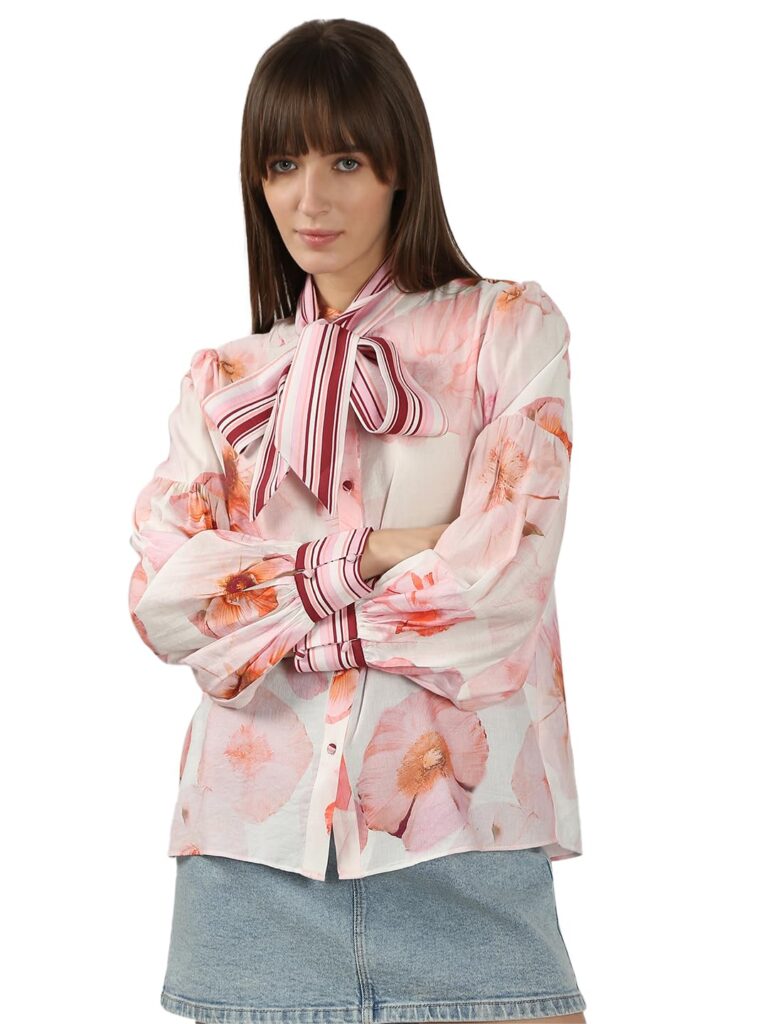 VERO Moda Women's Floral Regular Fit Shirt