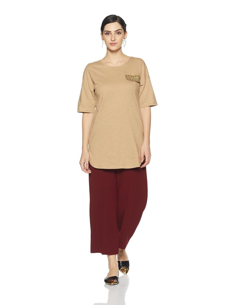 Vero Moda Women's Regular Fit Cotton Top