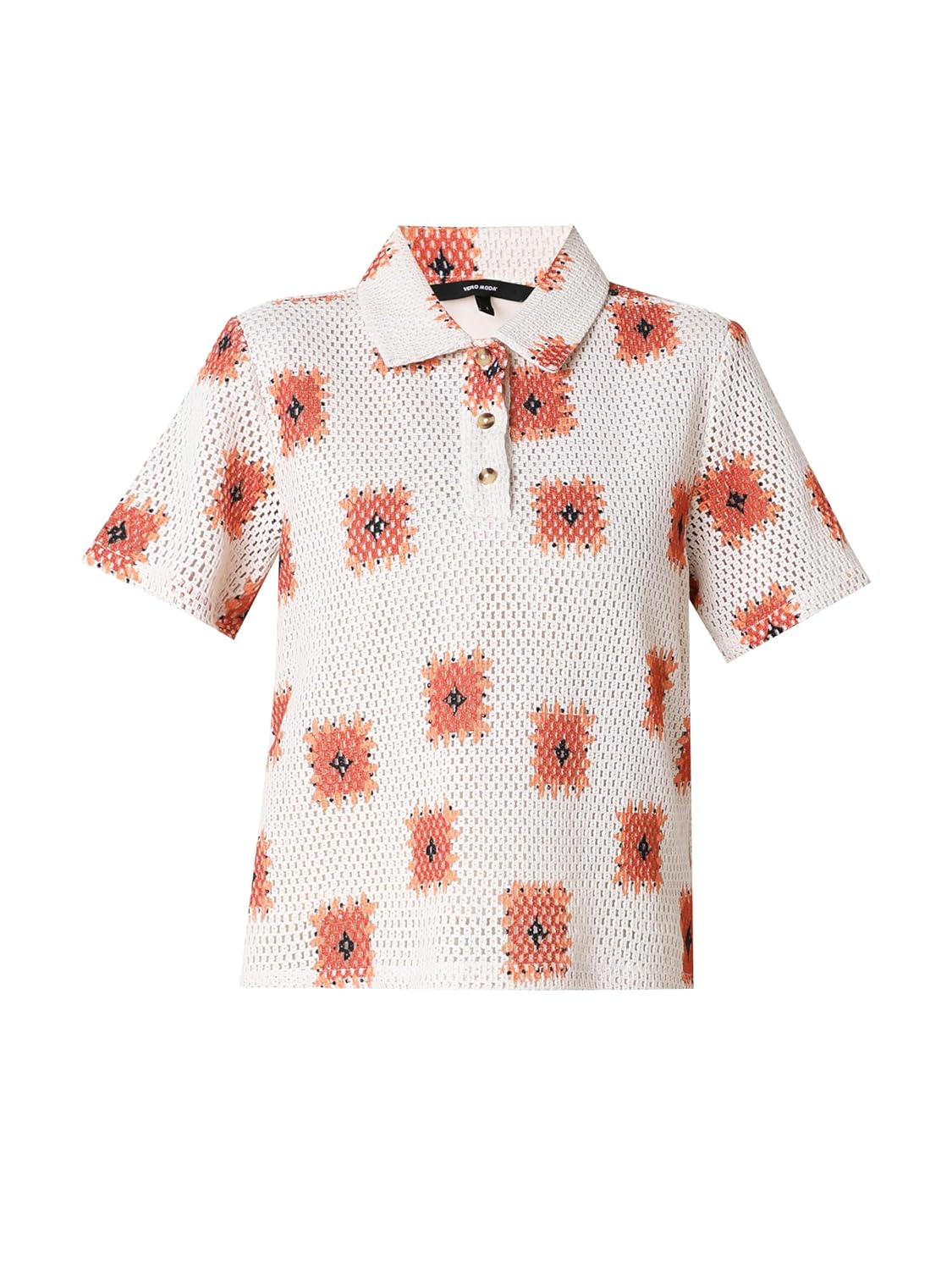 Women's Geometric Regular Fit Shirt - Image 7